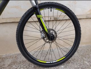 Bicicleta Montaña 26 Negra y Verde