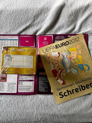 Panini Euro 2012 Álbum y Cromos