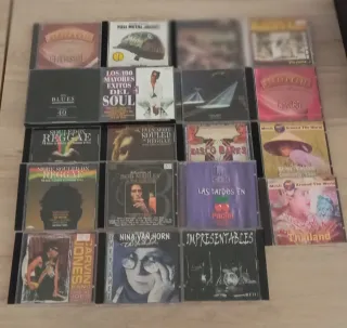 Lote 21 CDs . Variada: Soul, Blues, Reggae