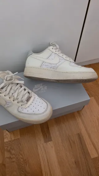 Nike Air Force 1 Beige/Blanco