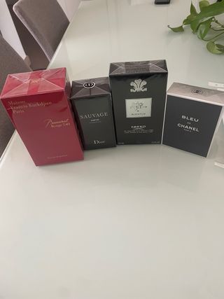 Lotes Perfumes: Baccarat Rouge 540, Aventus, Sauva