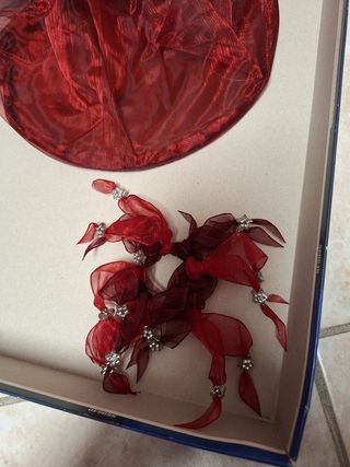 Sacchetto regalo rosso