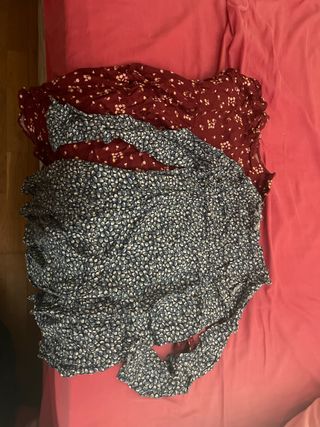 Vestidos manga larga estampados