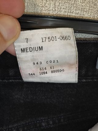 Jeans Levi's 501 Vintage donna Tg. M / made in USA