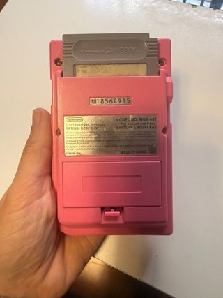 Game Boy Pocket Rosa Nintendo