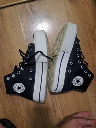 Converse All Star Piel Mujer Talla 36