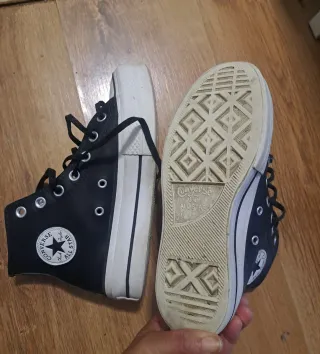 Converse All Star Piel Mujer Talla 36
