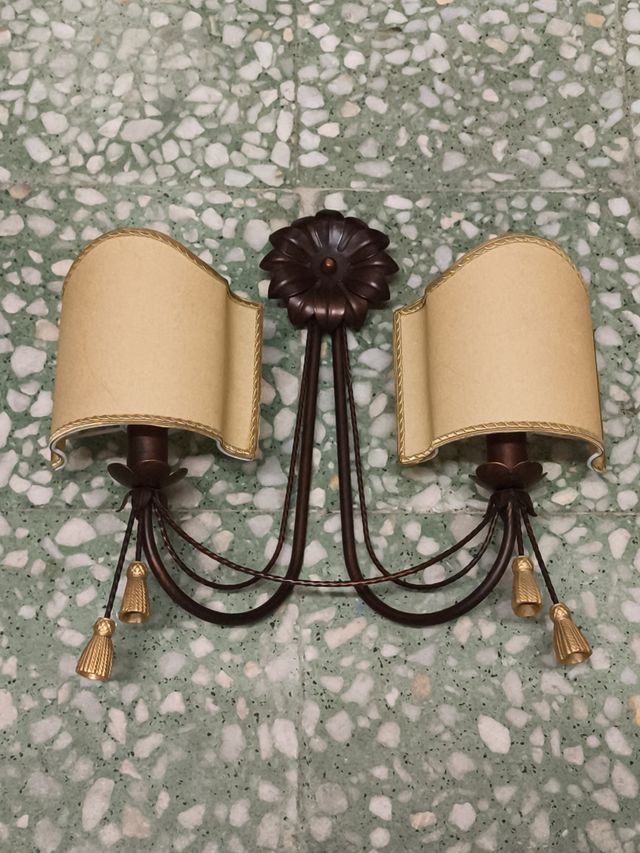 2 Apliques de pared clásicos