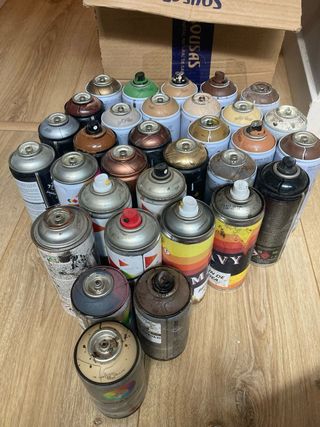 Lote Sprays Montana y TKROM (Usados/Nuevos)