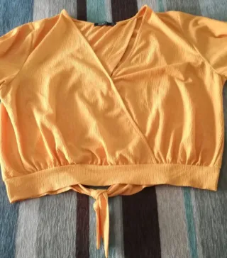 Conjunto pantalón y blusa rayas