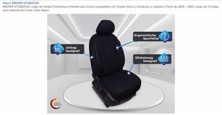 Fundas Asientos Toyota Corolla Verso Sin estrenar.