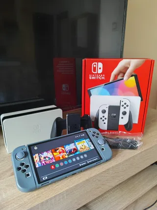  N.Switch OLED Blanca 