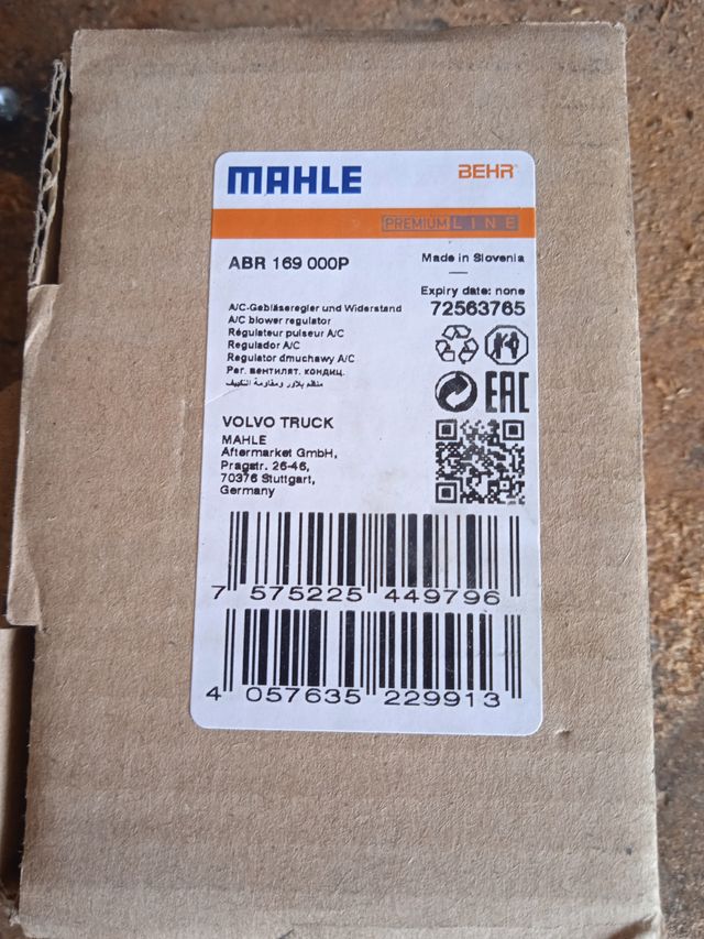 Resistencia Ventilador Camión Totalmente nuevo