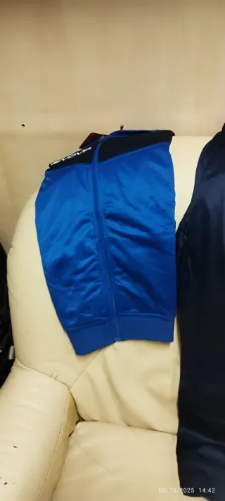 Chándal GIVOVA Negro y Azul