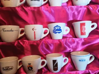 Tazzine caffè pubblicitarie,