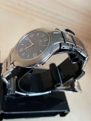 Reloj Lotus Azul y Plateado