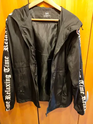 Giubbotto New Mentality nero taglia M