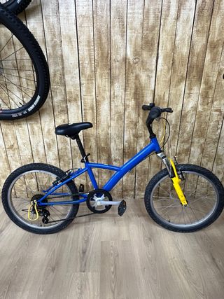 Bicicleta infantil azul