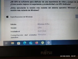 Portátil Fujitsu Windows 11 Pro