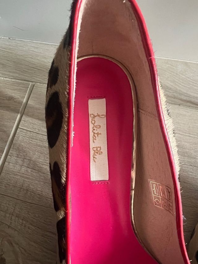 Tacones Lolita Blu Animal Print