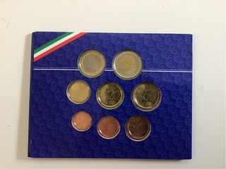 Estuche Monedas Euro Italia 2002