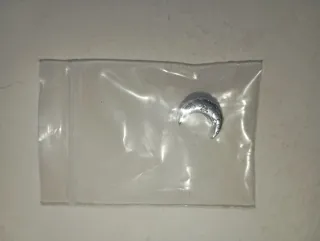 Abalorio Luna Acero para Pulseras