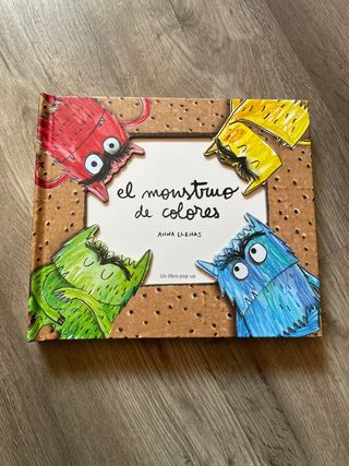 El Monstruo de Colores, un libro pop-up