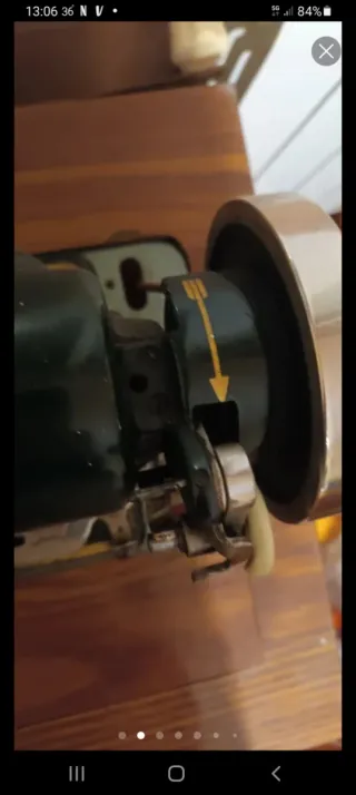 Máquina de coser REFREY CL306 Años 60