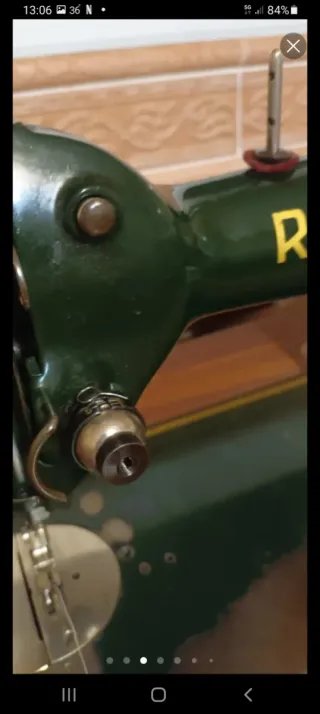 Máquina de coser REFREY CL306 Años 60