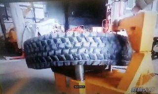 NUEVA: Desmontadora de ruedas de camión 230 v