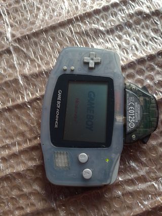 Nintendo Game Boy Advance Gris y wireless