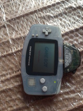 Nintendo Game Boy Advance Gris y wireless