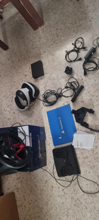 Volante y Gafas PS4 PlayStation 