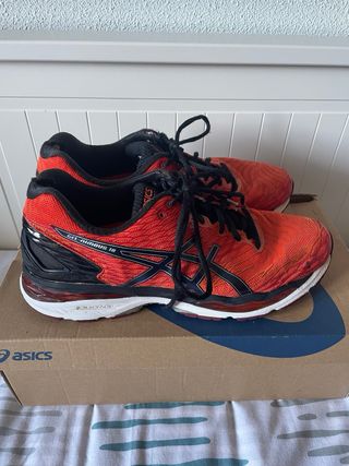 Asics Gel-Nimbus 18 Talla 44 Running Naranja