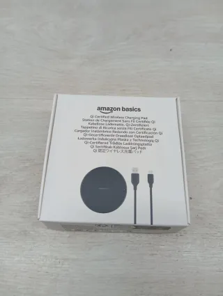 Cargador Inalámbrico Amazon Basics