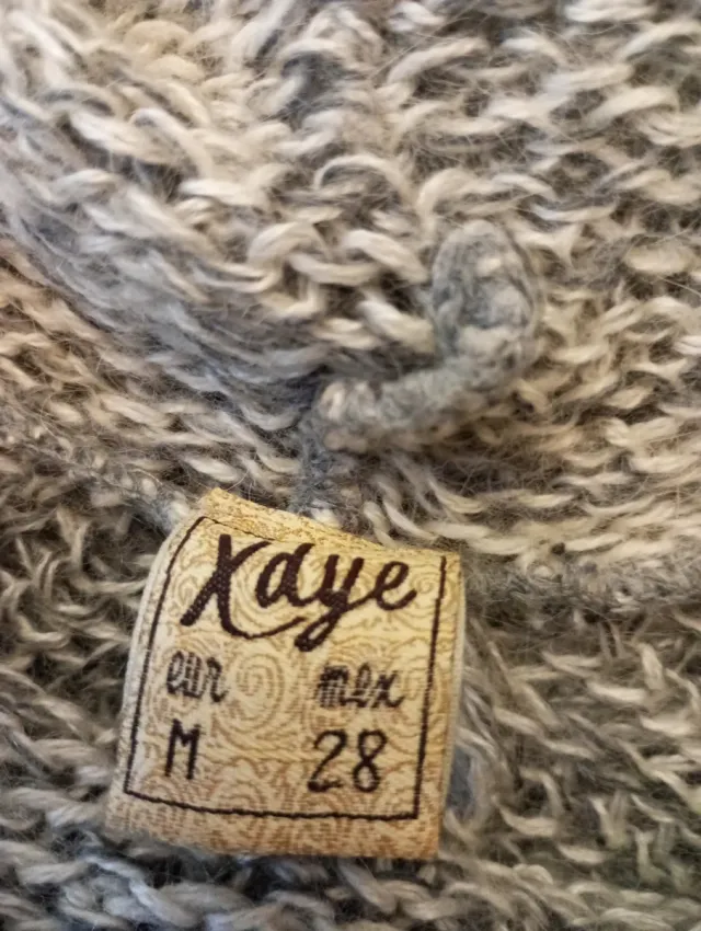 Jersei lana sin mangas degradado