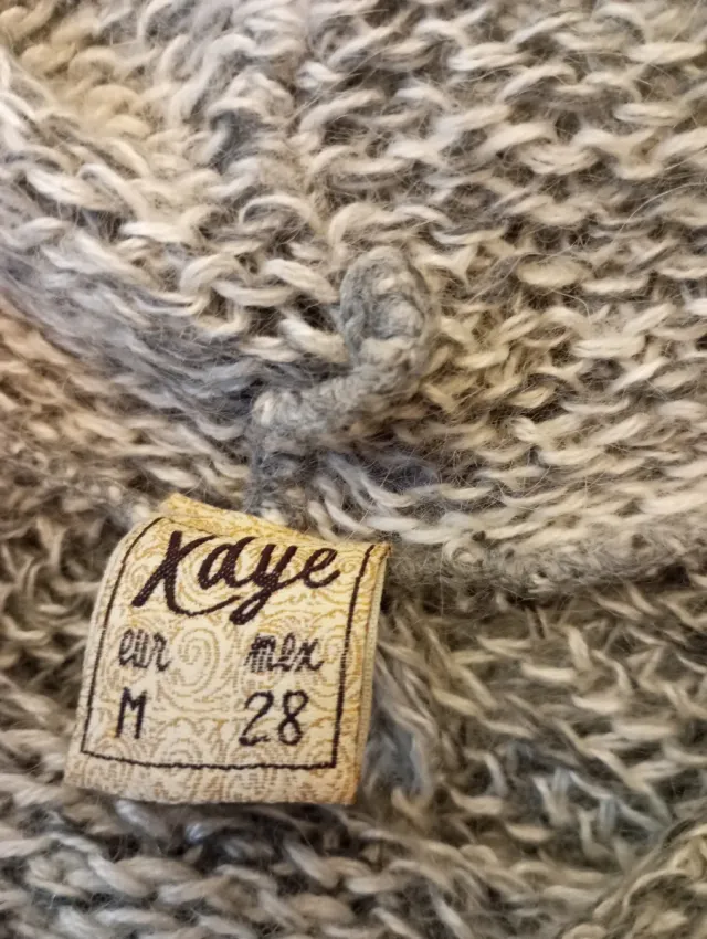 Jersei lana sin mangas degradado