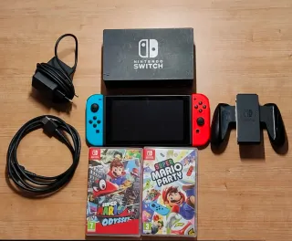 Pack Nintendo Switch + Videojuegos
