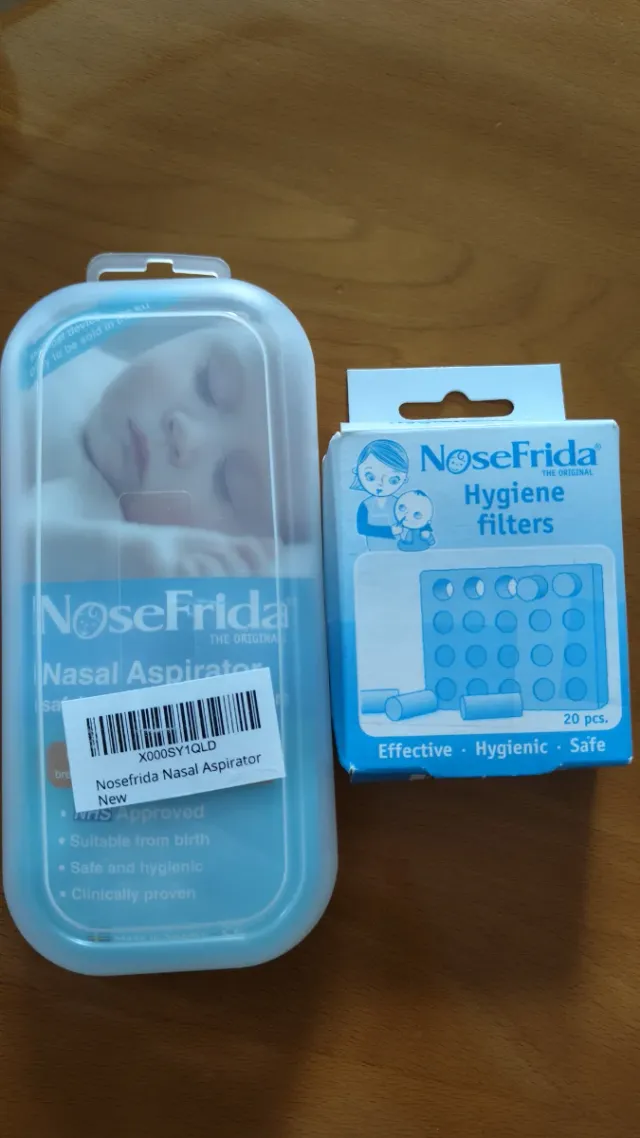 Aspirador Nasal NoseFrida para Bebé