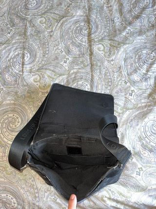 Bandolera Louis Vuitton Negra y Gris