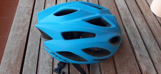 Casco Bicicleta Azul Talla M/S