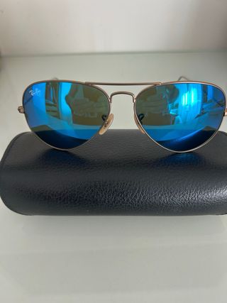 Gafas de sol Ray-Ban Aviador Azul Dorado