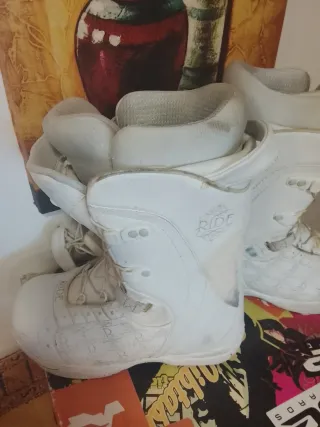 Botas de Snowboard Ride Blancas