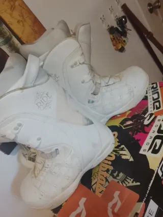 Botas de Snowboard Ride Blancas