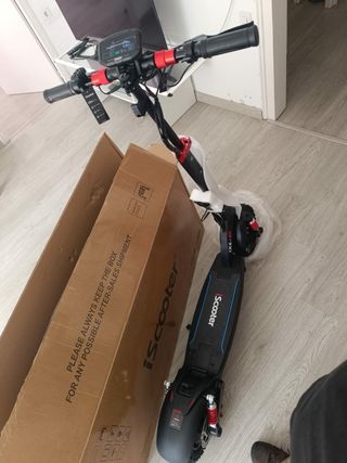 Patinete Eléctrico IX6 Negro
45km/h
1000w