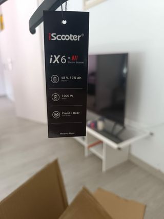 Patinete Eléctrico IX6 Negro
45km/h
1000w
