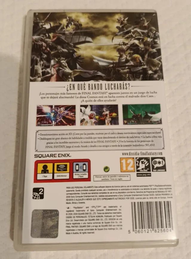 Dissidia Final Fantasy PSP