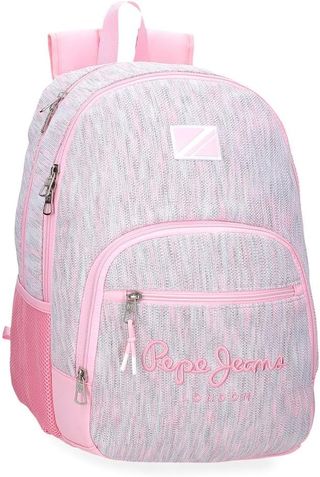 Mochila Pepe Jeans Miri Rosa 32x44x22