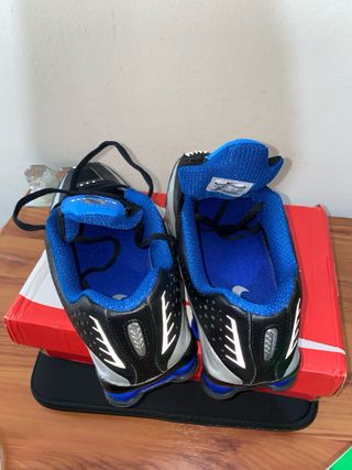 Nike Shox R4 Negro/Plata