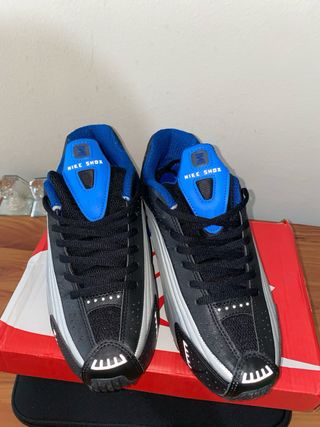 Nike Shox R4 Negro/Plata